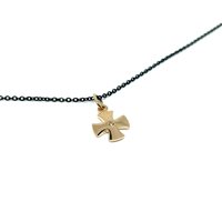 Collana Breda Gioielli in Acciaio Diamante 0.05 Ct C11-19RW ACC-ORO R - C11-19RW ACC-ORO R